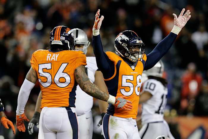 Miller with the Broncos.